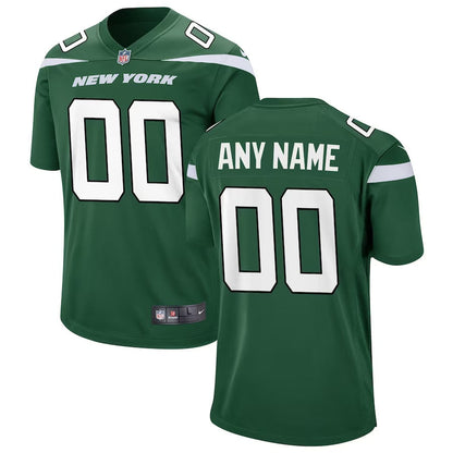 Any Name & Number YOUTH KIDS New York Jets Official NFL Nike Jersey Green