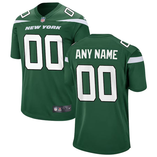 Any Name & Number YOUTH KIDS New York Jets Official NFL Nike Jersey Green