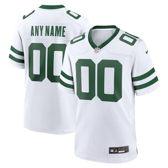 Any Name & Number YOUTH KIDS New York Jets Official NFL Nike Jersey Classic White