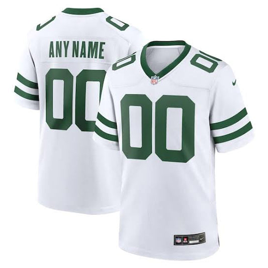 Any Name & Number YOUTH KIDS New York Jets Official NFL Nike Jersey Classic White