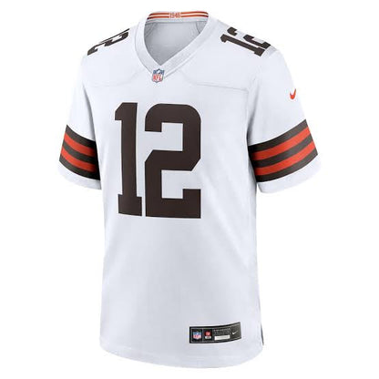Shedeur Sanders YOUTH KIDS Cleveland Browns Official NFL Nike Jersey white