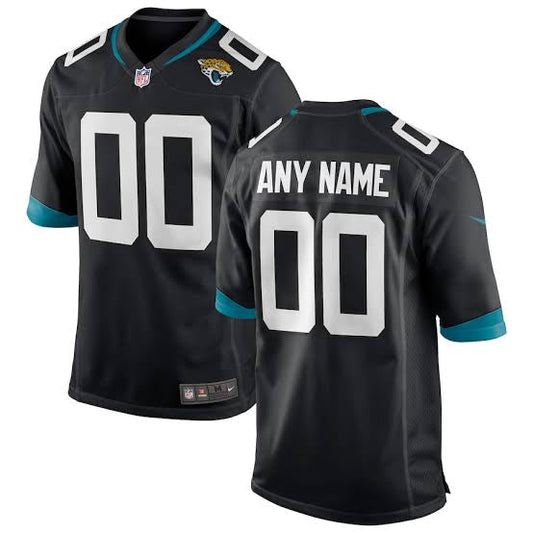 Jacksonville Jaguars Any Name & Number customized YOUTH KIDS Official NFL Jersey Black
