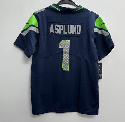 Seattle Seahawks Any Name & Number customized YOUTH KIDS Official NFL Jersey