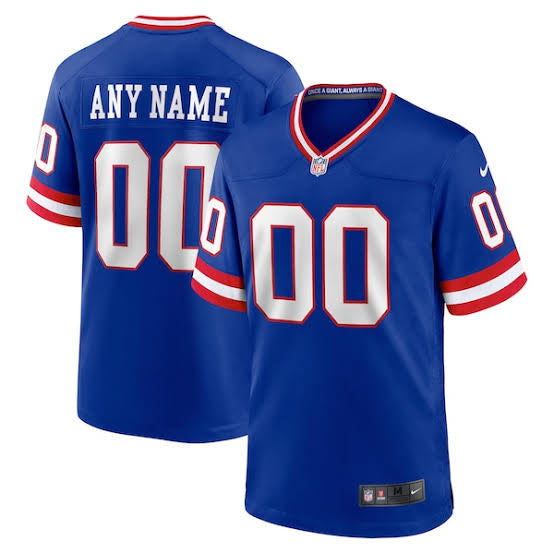 New York Giants Any Name & Number customized l YOUTH KIDS Official NFL Jersey Classic Retro