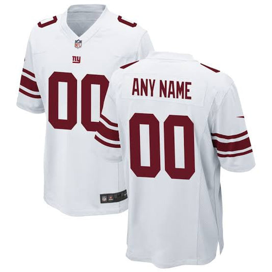 New York Giants Any Name & Number customized YOUTH KIDS Official NFL Jersey white