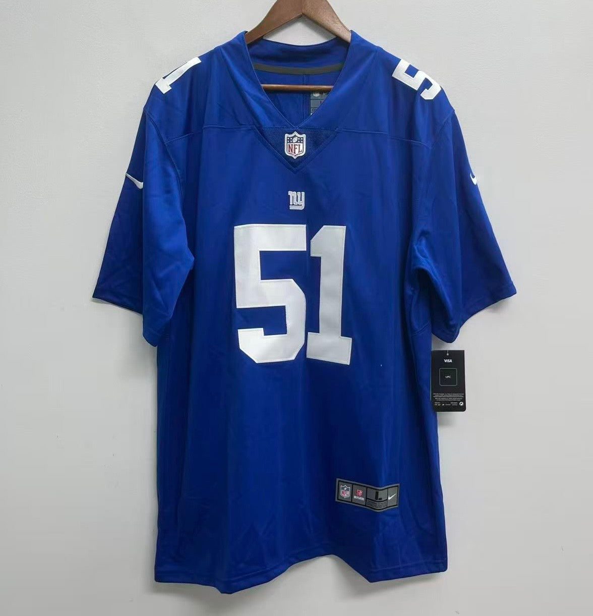 Abdul Carter New York Giants YOUTH KIDS Official NFL Nike Jersey