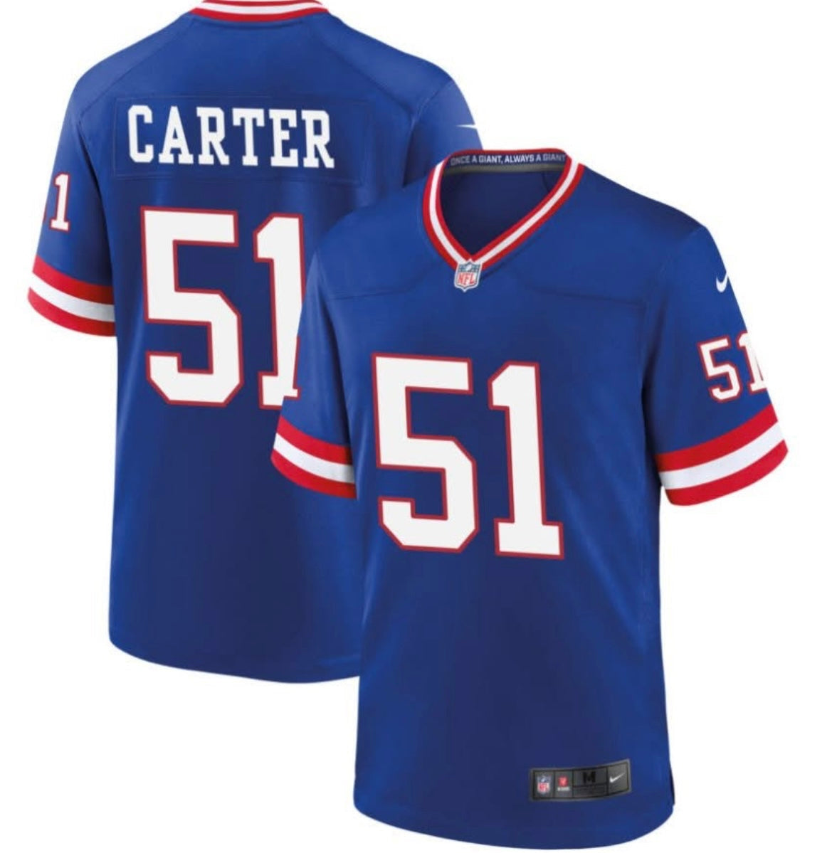 Abdul Carter New York Giants YOUTH KIDS Official NFL Classic Jersey