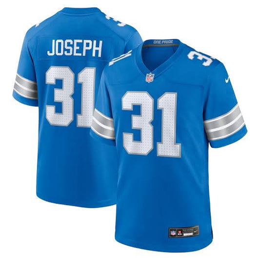 Kerby Joseph YOUTH Detroit Lions Official NFL Nike Jersey