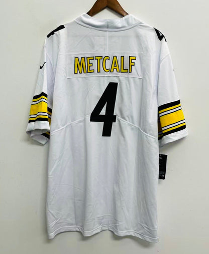 DK Metcalf Youth Kids Pittsburgh Steelers Official NFL Nike Jersey white