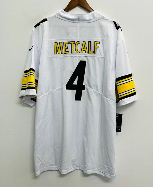 DK Metcalf Youth Kids Pittsburgh Steelers Official NFL Nike Jersey white