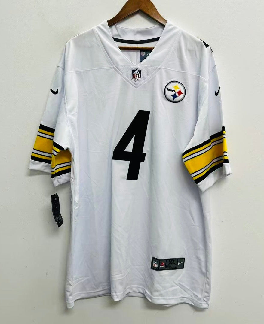 DK Metcalf Youth Kids Pittsburgh Steelers Official NFL Nike Jersey white
