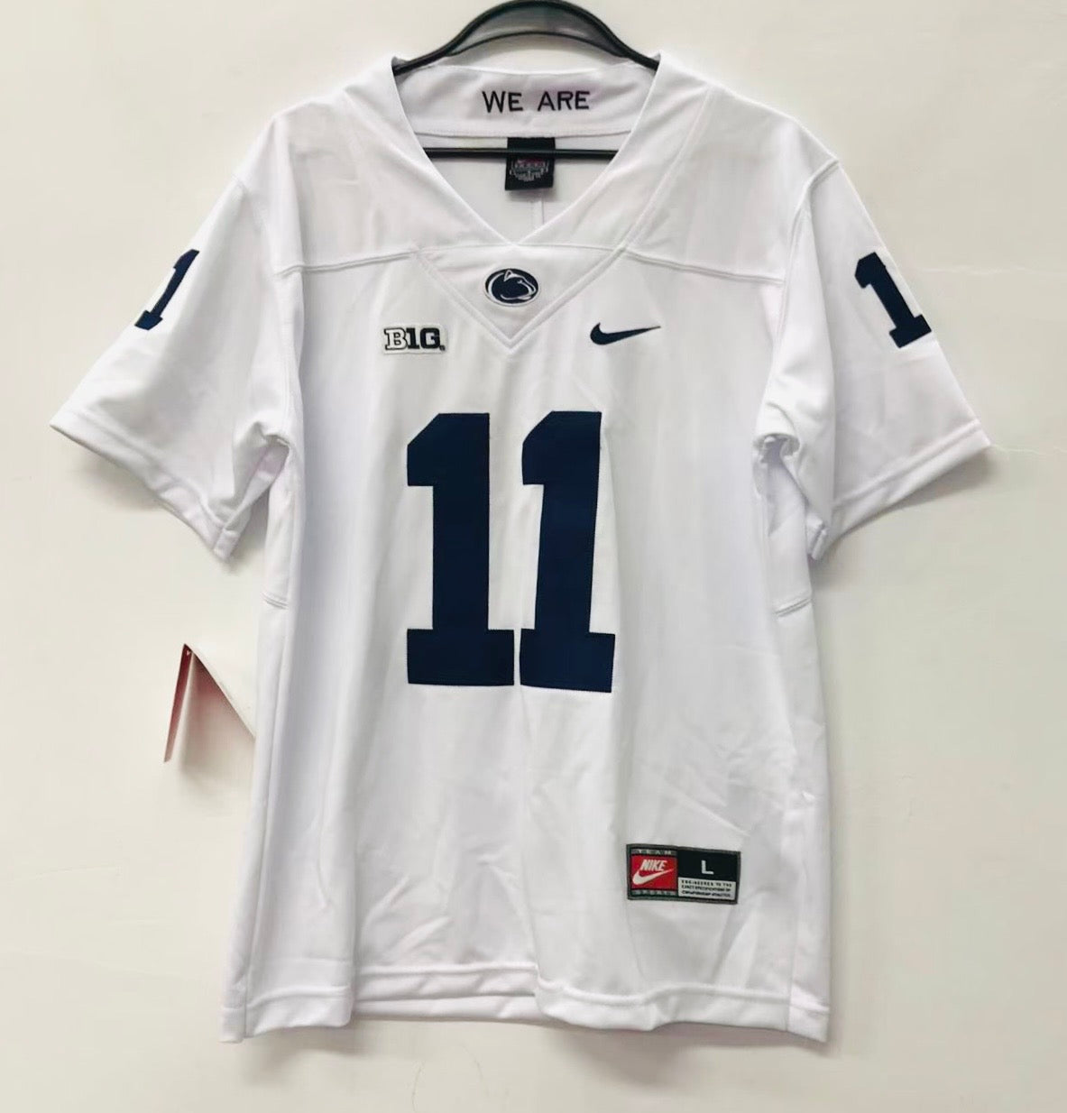 Micah Parsons Lavar Arrington Penn State Nittany Lions YOUTH Jersey white
