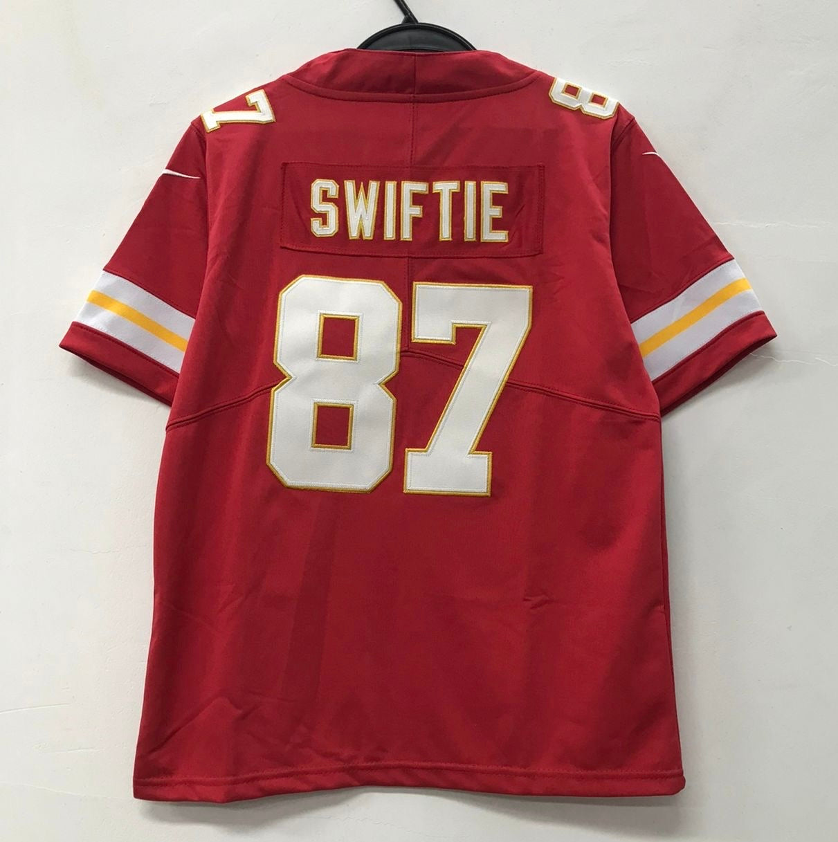 Taylor Swift YOUTH Kansas City Chiefs Jersey red