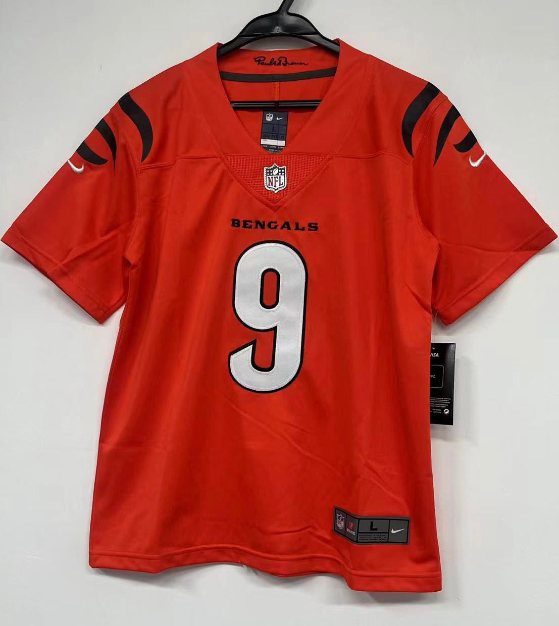 Joe Burrow YOUTH KIDS Cincinnati Bengals Jersey Nike