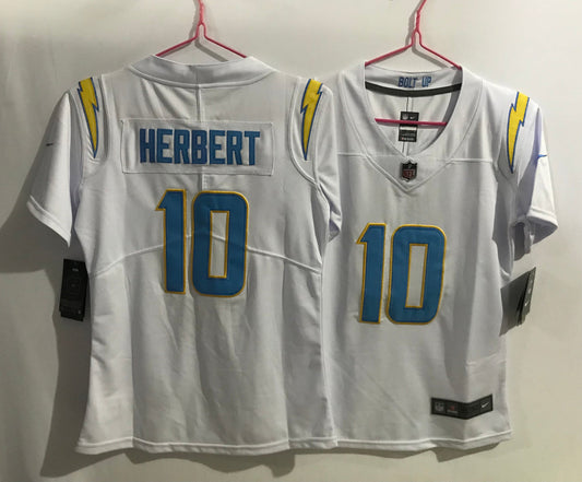 Justin Herbert YOUTH Los Angeles Chargers Official NFL Nike Jersey white