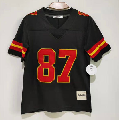 Travis Kelce YOUTH Classic Authentics Kansas City Chiefs Jersey black