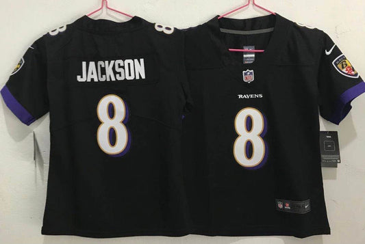 Lamar Jackson Baltimore Ravens YOUTH KIDS Jersey Nike black