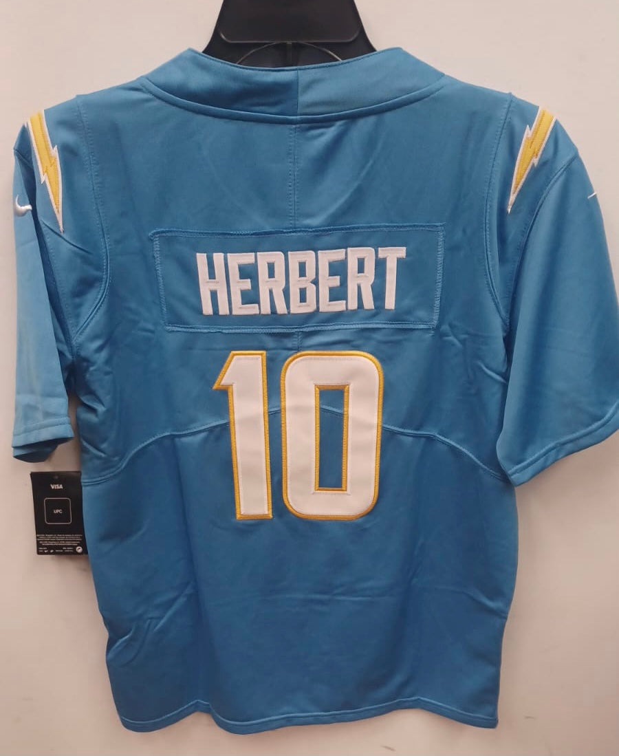 Justin Herbert YOUTH KIDS Los Angeles Chargers Official NFL Nike Jersey