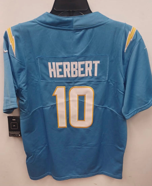 Justin Herbert YOUTH KIDS Los Angeles Chargers Official NFL Nike Jersey