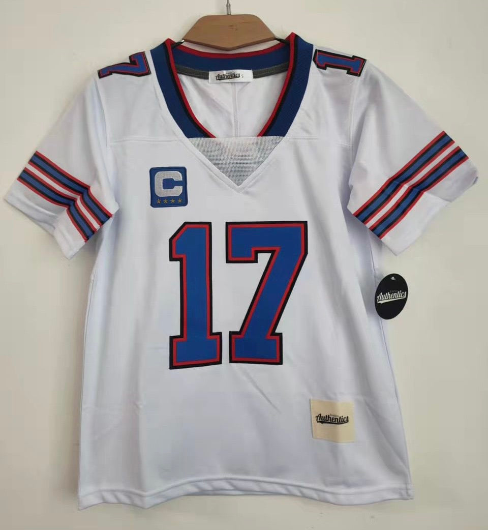 Josh Allen white YOUTH Buffalo Bills Jersey Classic Authentics