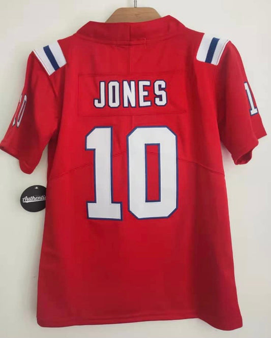 Mac Jones YOUTH New England Patriots Jersey Classic Authentics
