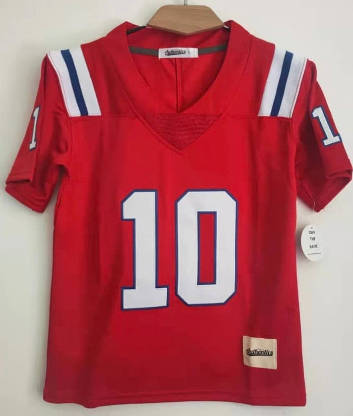Mac Jones YOUTH New England Patriots Jersey Classic Authentics