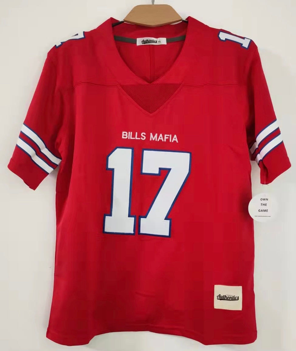 Josh Allen Red YOUTH Buffalo Bills Jersey Classic Authentics
