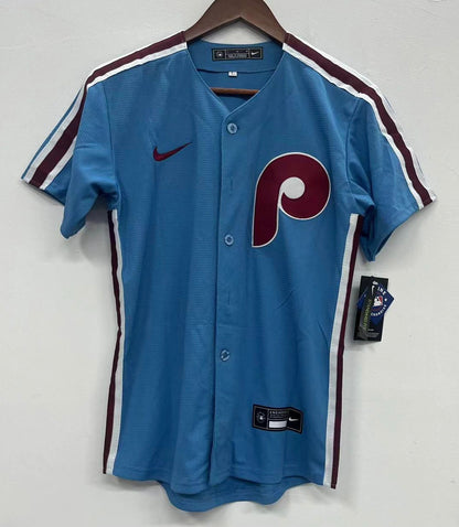 Bryson Stott YOUTH Philadelphia Phillies Jersey blue
