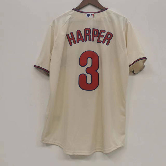 Bryce Harper YOUTH Philadelphia Phillies Official MLB Nike Jersey cream