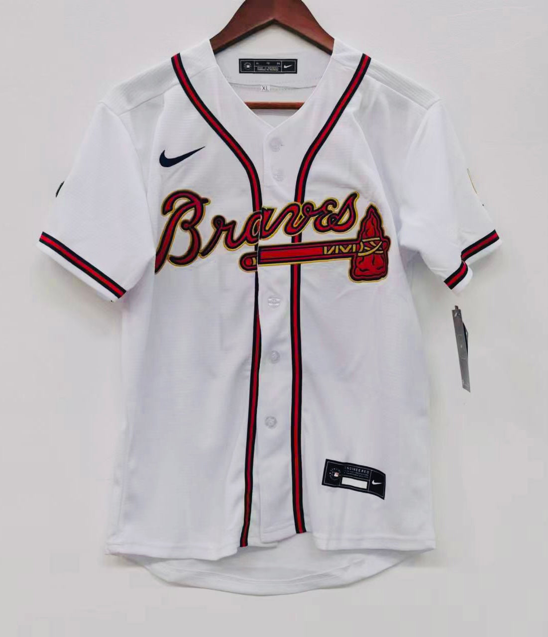 Ronald Acuña Jr. YOUTH Atlanta Braves Official MLB Nike jersey