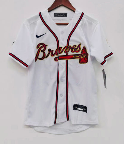 Ronald Acuña Jr. YOUTH Atlanta Braves Official MLB Nike jersey