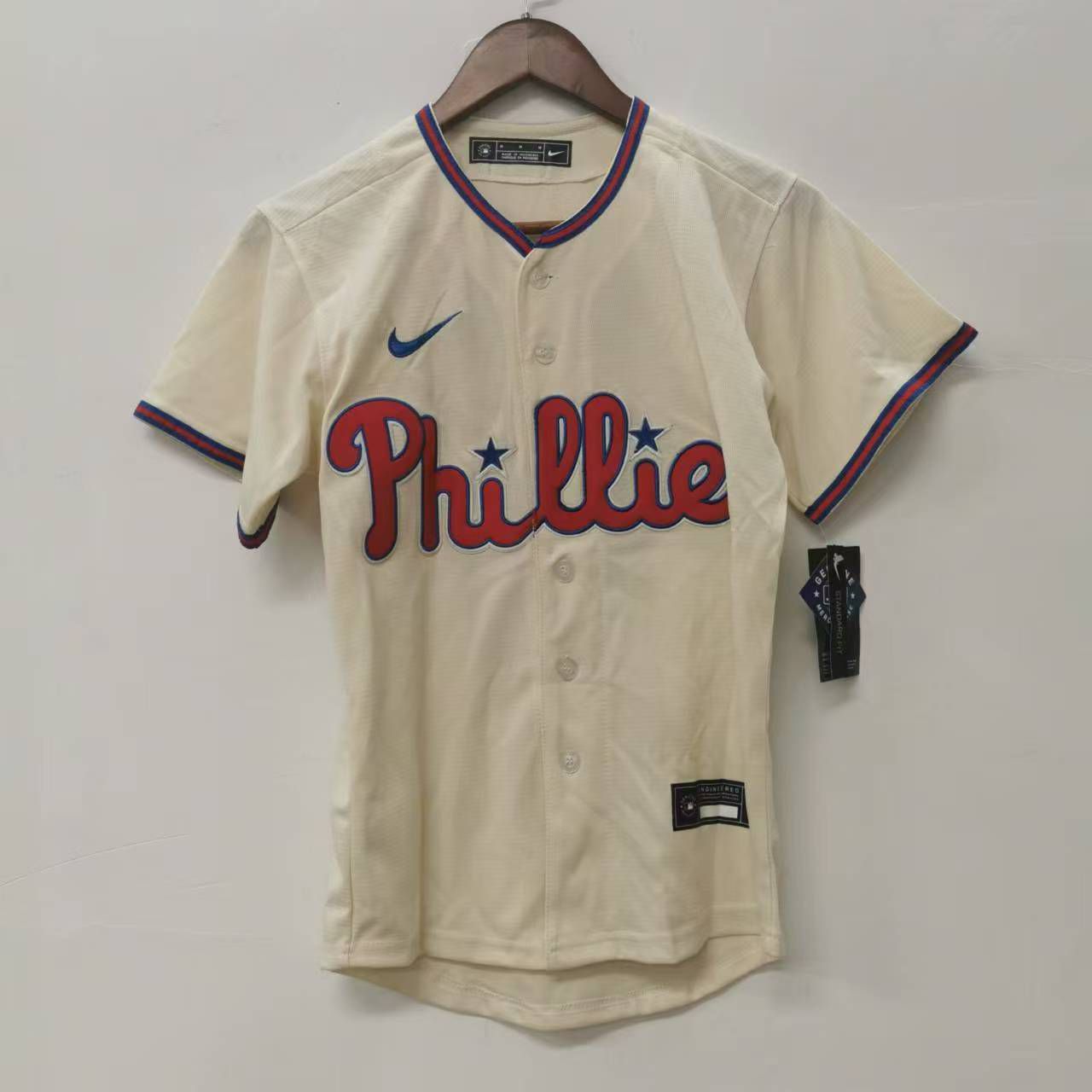Bryson Stott YOUTH Philadelphia Phillies jersey Cream