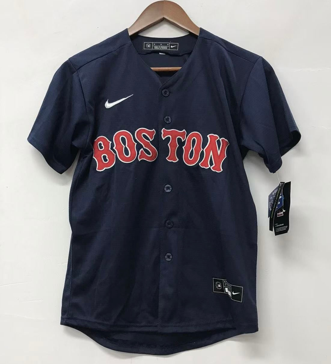 Jarren Duran YOUTH KIDS Boston Red Sox Official MLB Nike Jersey blue