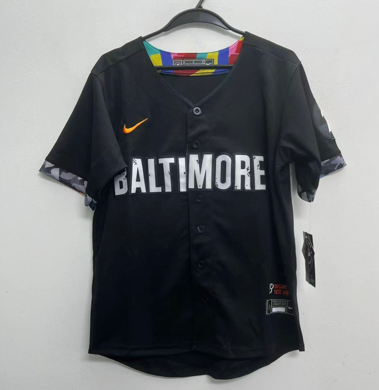 Jackson Holliday YOUTH Baltimore Orioles Official MLB Nike City Connect Limited jersey