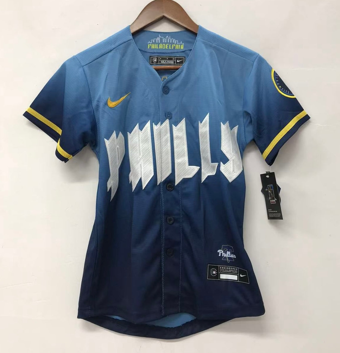 Trea Turner YOUTH Philadelphia Phillies Official City Connect Limited Nike Jersey