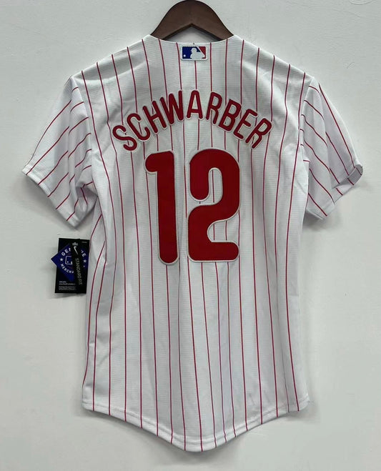 Kyle Schwarber YOUTH KIDS Philadelphia Phillies Official MLB Nike Jersey (Copy)