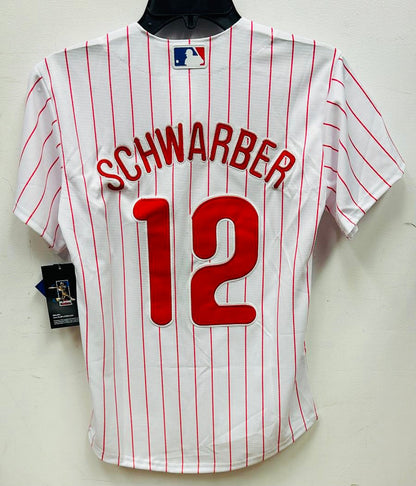 Kyle Schwarber YOUTH KIDS Philadelphia Phillies Official MLB Nike Jersey