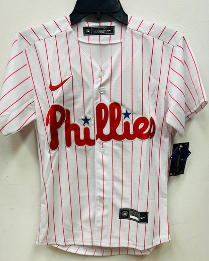 Kyle Schwarber YOUTH KIDS Philadelphia Phillies Official MLB Nike Jersey