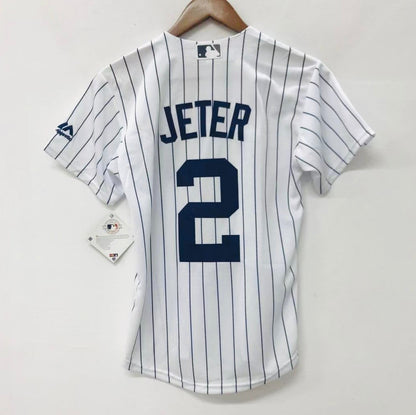 Derek Jeter New York Yankees MLB Majestic YOUTH Jersey