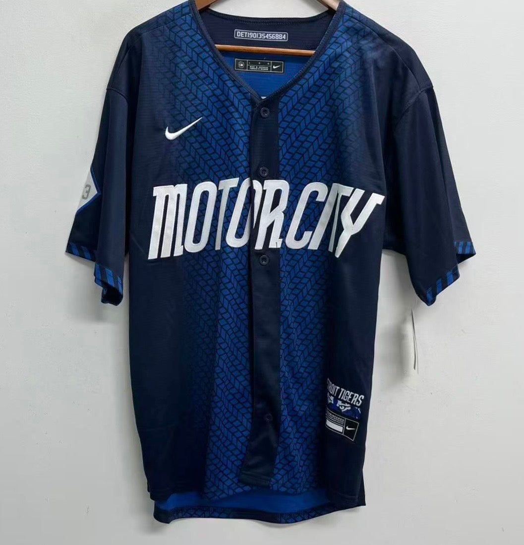 Kerry Carpenter Detroit Tigers Youth KIDS Official MLB Nike City Connect Limited Jersey