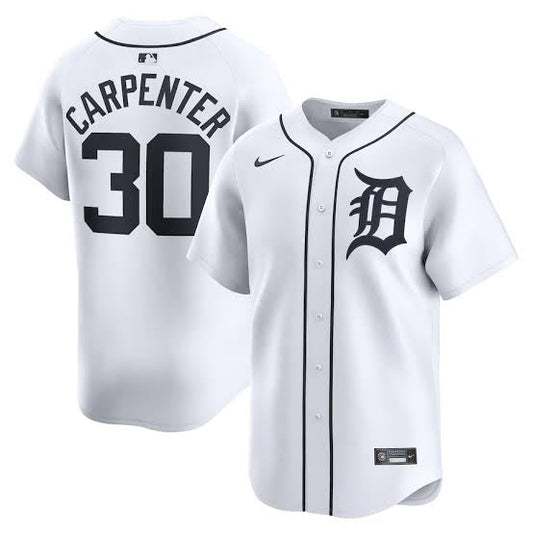 Kerry Carpenter Detroit Tigers Youth KIDS Official MLB Nike Jersey White