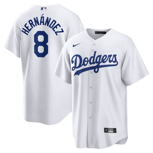 Kike Enrique Hernandez Los Angeles Dodgers YOUTH Official MLB Nike Jersey white