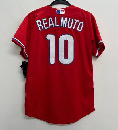 J.T. Realmuto YOUTH KIDS Philadelphia Phillies Official MLB Jersey red