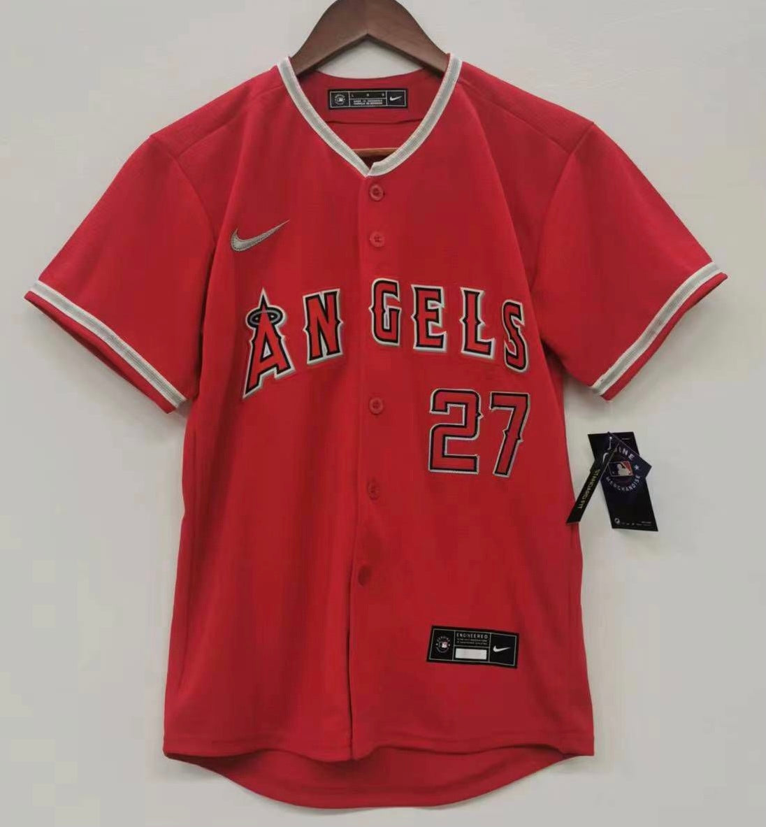 Mike Trout Anaheim Angels YOUTH KIDS Official MLB Nike Jersey