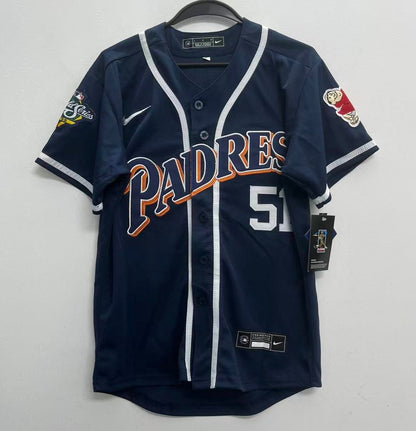 Trevor Hoffman YOUTH KIDS San Diego Padres Official MLB 1998 World Series Nike Jersey