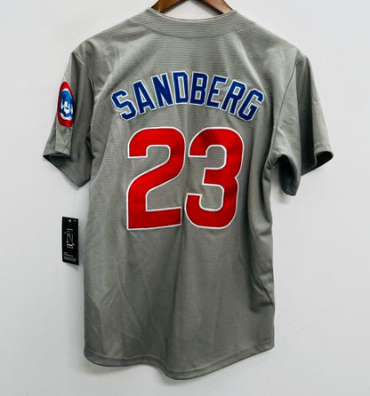 Ryne Sandberg 1994 YOUTH KIDS Chicago Cubs Official MLB jersey