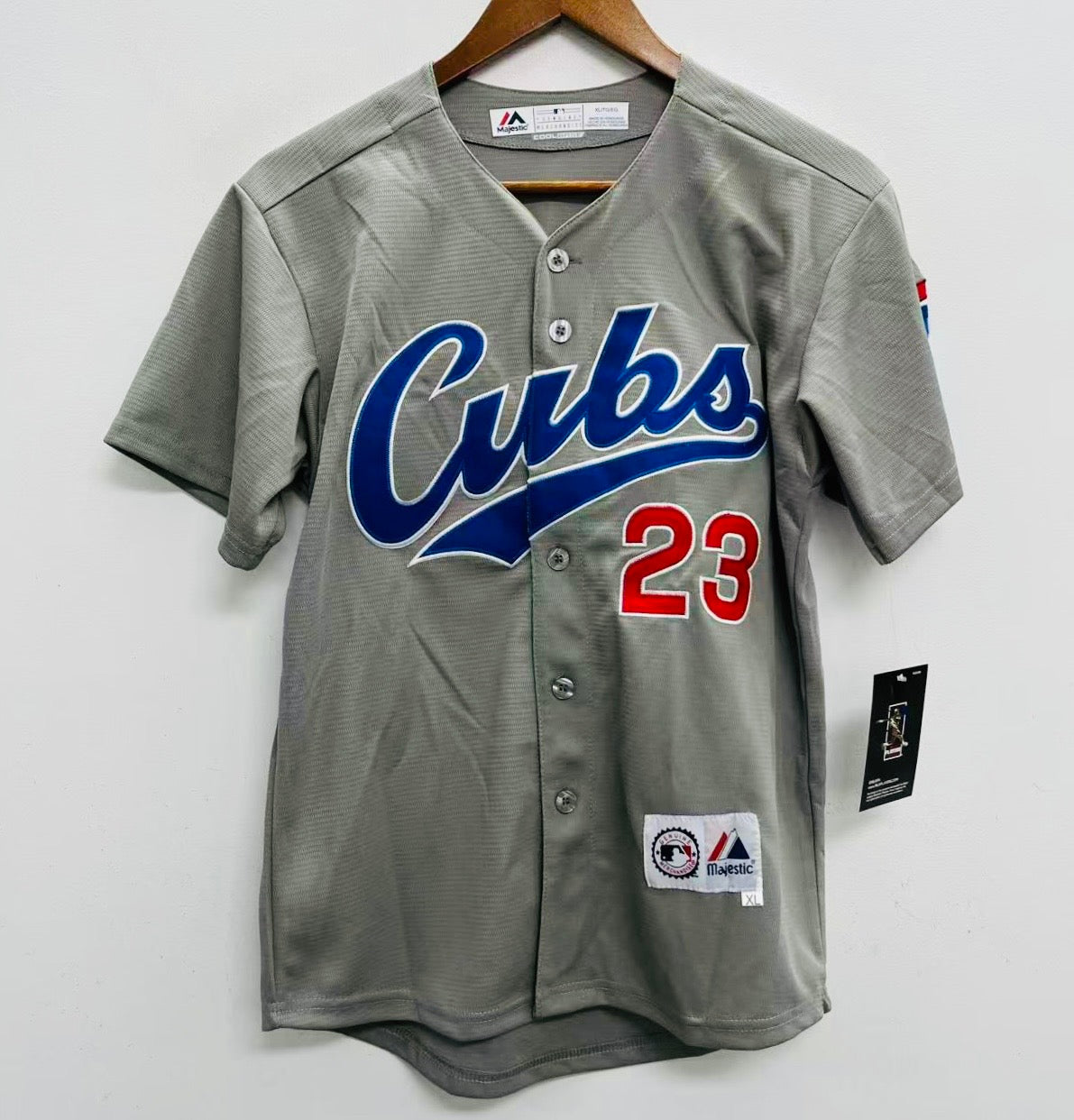Ryne Sandberg 1994 YOUTH KIDS Chicago Cubs Official MLB jersey