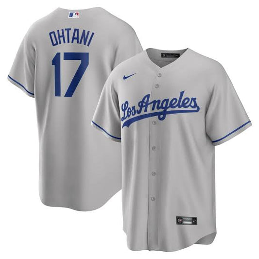 Shohei Ohtani Los Angeles Dodgers YOUTH Official MLB Nike Jersey gray