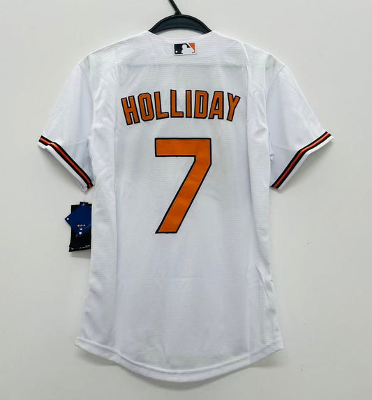 Jackson Holliday YOUTH Baltimore Orioles Official MLB Nike jersey white