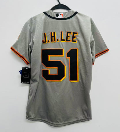 Jung Hoo Lee YOUTH SAN FRANCISCO Giants Official MLB jersey gray